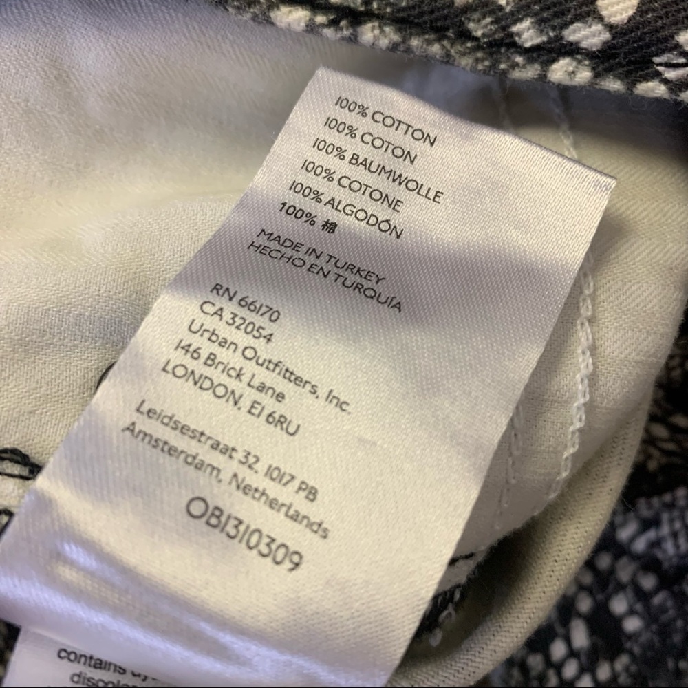 Free People Distressed Snake Print Jeans - image 6